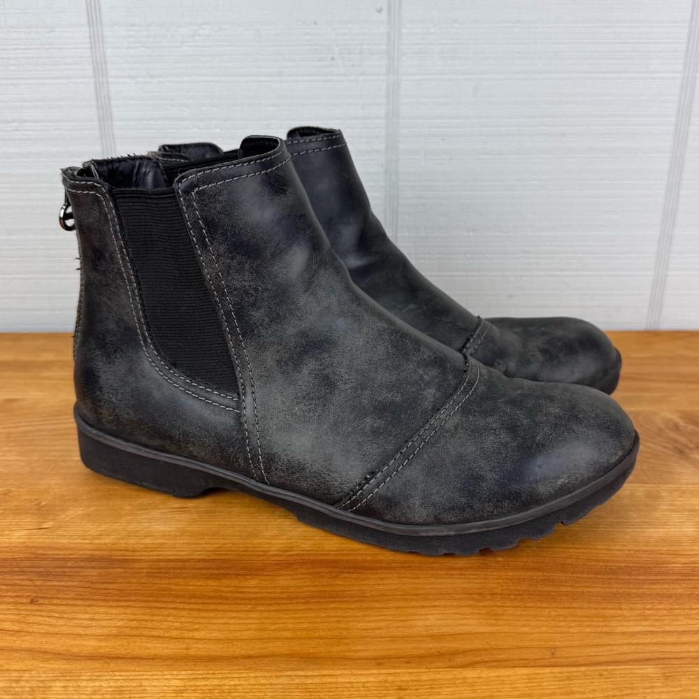 JBU by Jambu Charcoal Gray Chelsea Booties Memory Foam Water Resistant 8.5